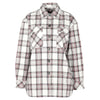 Barbour Coraline Overshirt In Cloud/Navy Size US4