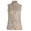 Barbour Wray Gilet Jacket Light Fawn Size US14