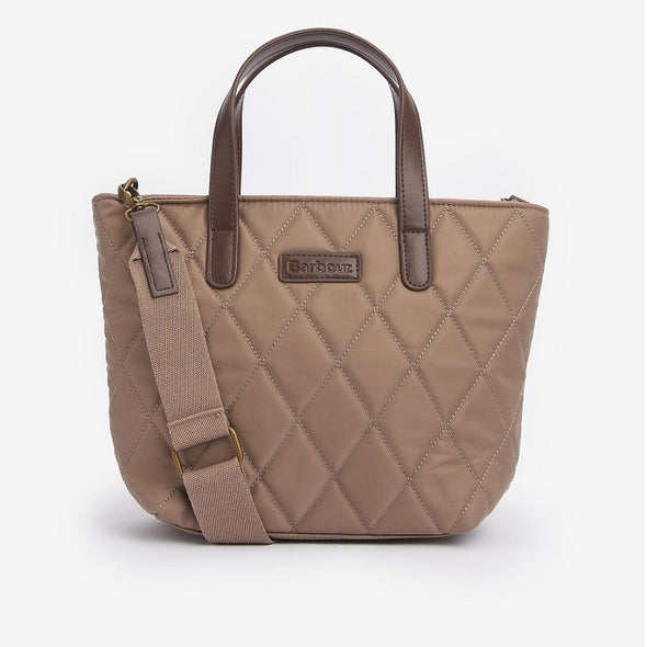 Barbour Mini Quilted Tote Sand Dune Bag One Size