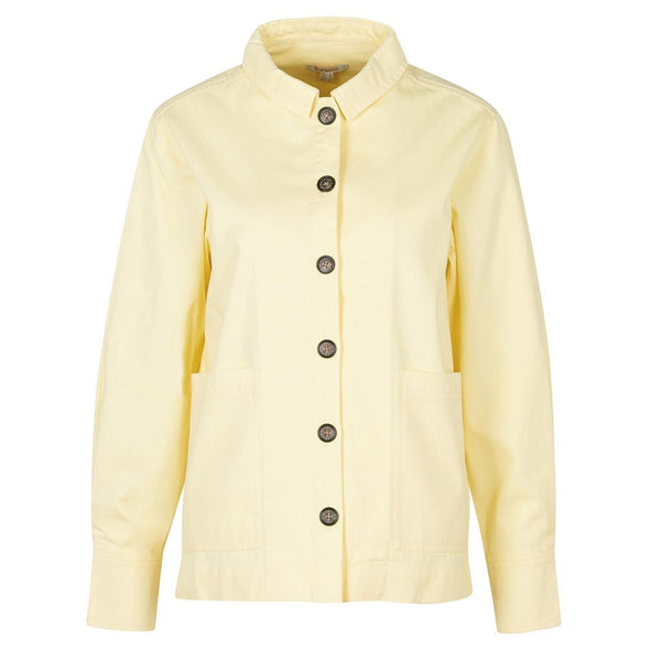 Barbour Leilani Overshirt In Buttermilk Size-US6