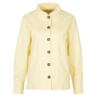 Barbour Leilani Overshirt In Buttermilk Size-US14