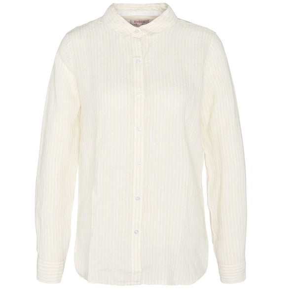 Barbour Marine Relaxed Long-Sleeved Shirt Lemonade Size US6