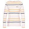 Barbour Hawkins Striped Long-Sleeved T-Shirt Cloud Striped Size US10