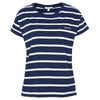 Barbour Otterburn Stripe T-Shirt Navy/White Size US 6