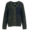 Barbour Marie Cardigan Classic Black/Sage Tartan Us Size 12