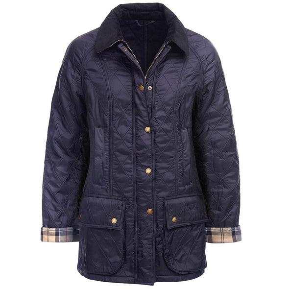 Barbour Women Beadnell Polarquilt Jacket Navy Size US 10