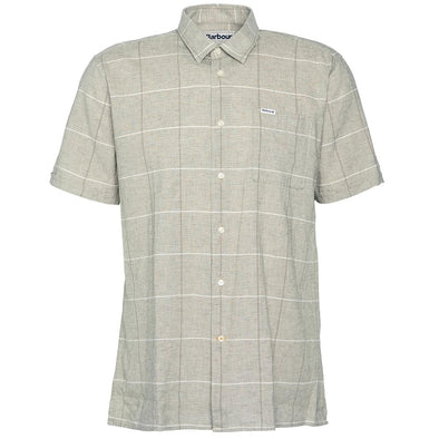 Barbour Swaledale Short Sleeve Regular Shirt Olive