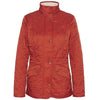 Barbour Cavalry Polarquilt Jacket Spiced Pumpkin Size 6