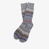 Barbour Boyd Sock Grey Mix Size Medium