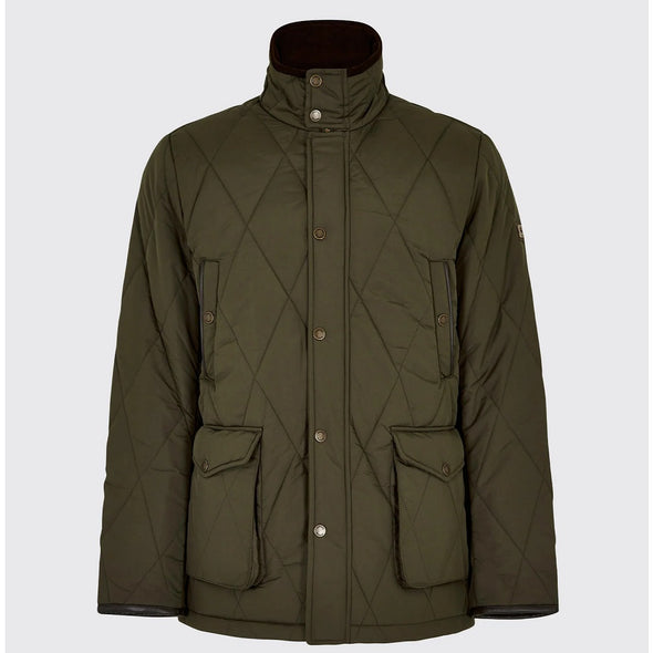 Dubarry Farmley Mens Quilted Jacket Olive