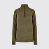 Dubarry Morrisey Zip Neck Sweater - Dusky Green US4