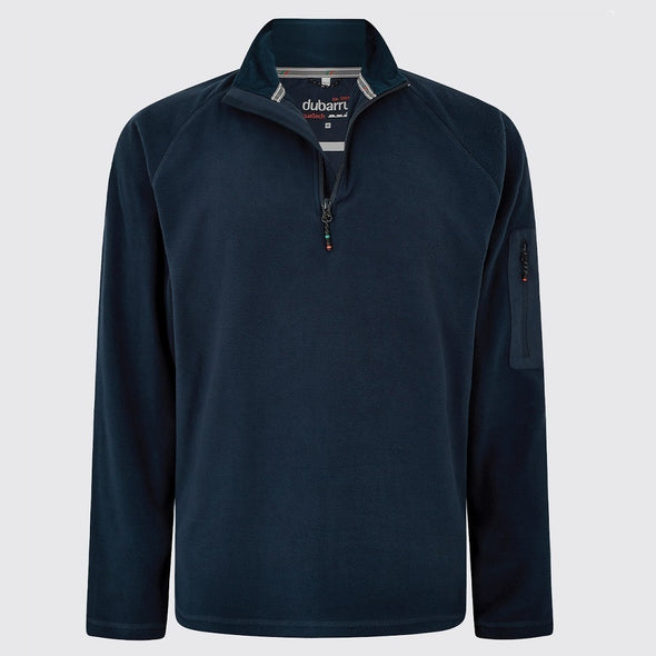 Dubarry Valencia Quarter-zip Fleece - Navy Size L