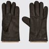 Dubarry Lisryan Men's Leather Gloves - Black Size M