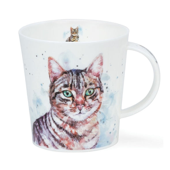 Dunoon Lomo Pawtraits Tabby Cat Mug