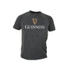 Guinness Distressed Trademark Label Tee Shirt Size XXL