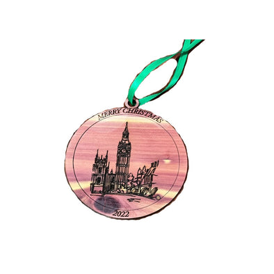 Gone with the Grain Big Ben Christmas Ornament