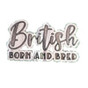 Gone with the Grain British Born and Bred fridge magnet