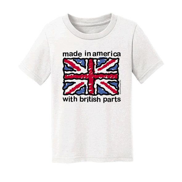 Innovative Ideas British Part Toddler (Made in America) T-shirt 2T (2 Years)