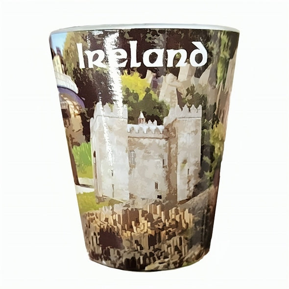 Thomas Benacci Ireland Collage Shot Glass