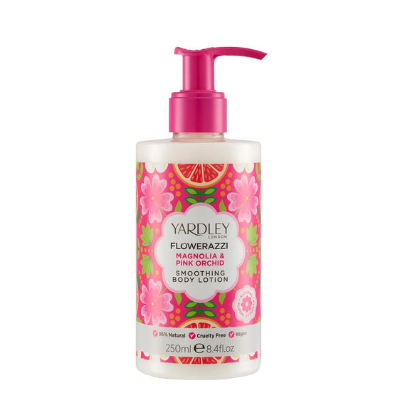 Yardley London Flowerazzi Magnolia & Pink Orchid Body Lotion 250ml